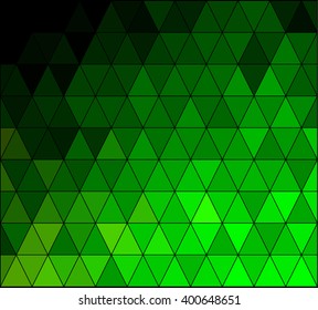 Green Square Grid Mosaic Background, Creative Design Templates