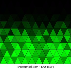 Green Square Grid Mosaic Background, Creative Design Templates
