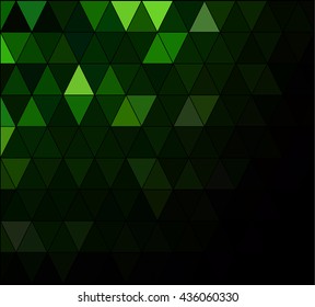 Green Square Grid Mosaic Background, Creative Design Templates