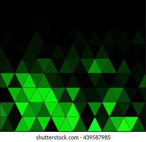 Green Square Grid Mosaic Background, Creative Design Templates