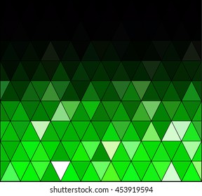 Green Square Grid Mosaic Background, Creative Design Templates