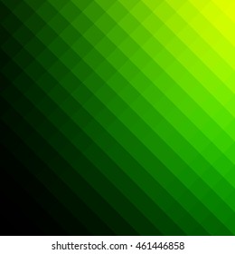 Green Square Grid Mosaic Background, Creative Design Templates