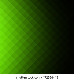 Green Square Grid Mosaic Background, Creative Design Templates