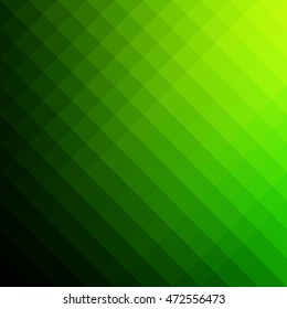 Green Square Grid Mosaic Background, Creative Design Templates