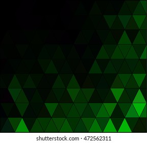 Green Square Grid Mosaic Background, Creative Design Templates