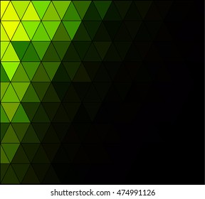 Green Square Grid Mosaic Background, Creative Design Templates