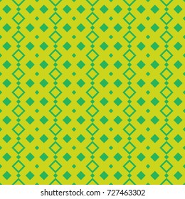 Green square pattern , seamless background can use for design, vector.

