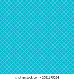 Green square patterns on blue background, vector, textile, fabric, decorative, design, overlay, nostalgia