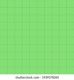 Fondo de cuadrados verdes. Patrón de azulejos mosaicos. Ilustración vectorial sin inconvenientes.