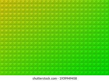 Grüne Quadrate, Hintergrund. Mosaikfliesen-Muster. Vektorgrafik.