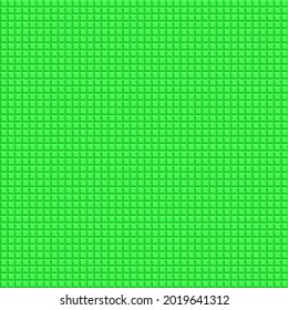 Green squares background. Mosaic tiles. Seamless vector illustration.