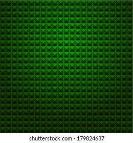 Green Squares Studded Abstract Vector Background eps10