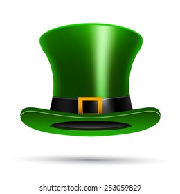 Green St. Patrick's Day hat 