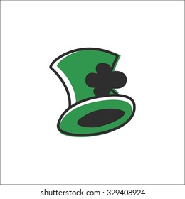 Green St. Patrick's Day hat