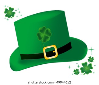 Green St. Patrick's Day hat