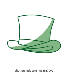 green st. patrick's day hat traditional image