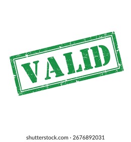 o carimbo verde indica claramente o status da verificação do documento