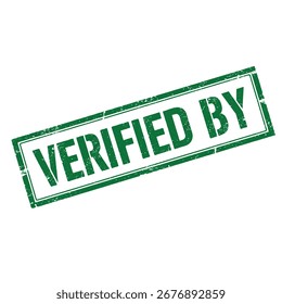 Sello verde que indica la verificación de la autenticidad de los documentos