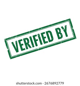 Sello verde que indica el Estado de verificación en los documentos para verificar su autenticidad