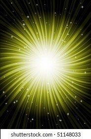 Green star rise
