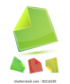 Green stickers