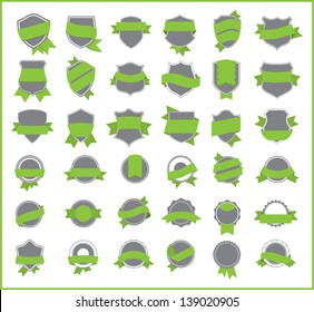 Green stickers (set 4)