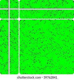 green stone type ceramic tiles, vector art illustration