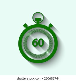Green Stopwatch icon 