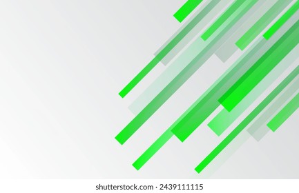 Green straight lines abstract background. Eps10 vector