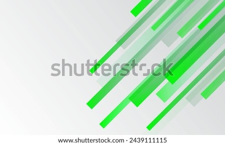 Green straight lines abstract background. Eps10 vector