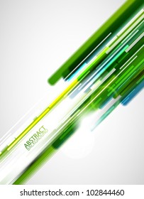 Green straight lines background