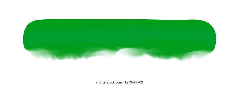 green stripe painted in watercolor on clean white background, green watercolor brush strokes, illustration paint brush digital soft in concept water color art, colors acrylic water color paint stains