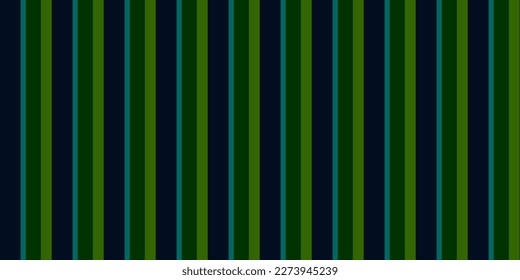 Green Stripe pattern vector Background. Colorful stripe abstract texture. Fashion print design Vertical parallel stripes Wallpaper wrapping fashion Fabric design, Textile swatch Dark Blue Green Line