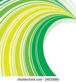 Green stripe twist