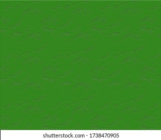 Green stripe wall Leaf pattern