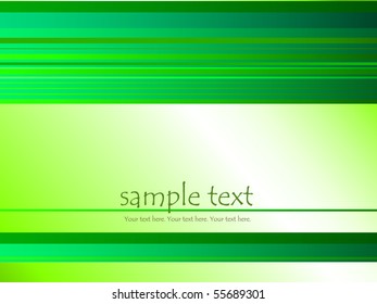 Green striped background