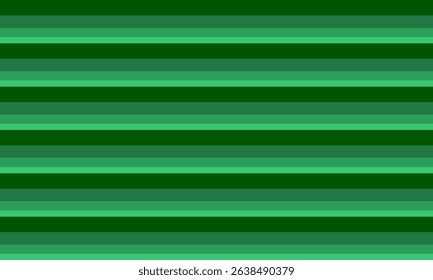 Green striped background, set of geometric patterns, 70's year themes vintage green strip repeat pattern, replete image design for fabric pattern or wallpaper