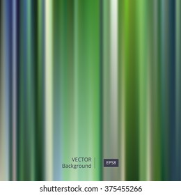Green striped and blurred abstract background. EPS8 vector illustration includes Pattern Swatches.