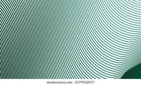 Green stripes line abstract background for textile design