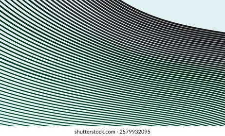 Green stripes line abstract background for textile design