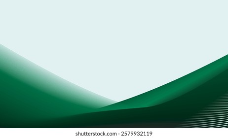 Green stripes line abstract background for textile design