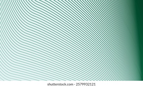 Green stripes line abstract background for textile design
