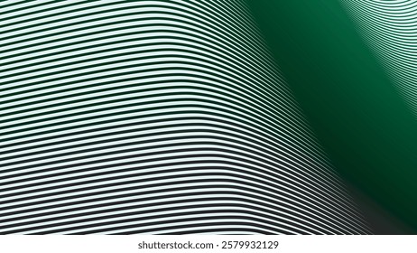 Green stripes line abstract background for textile design