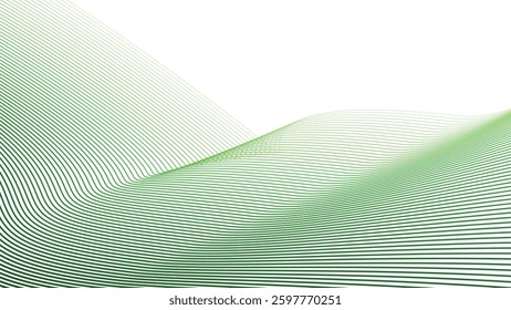 Green stripes line abstract background for backdrop or fabric style
