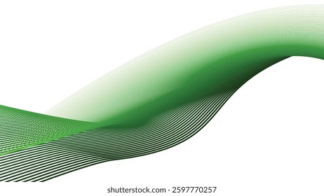 Green stripes line abstract background for backdrop or fabric style