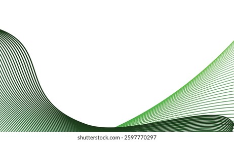 Green stripes line abstract background for backdrop or fabric style