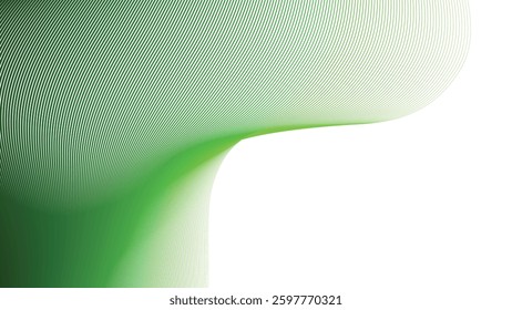 Green stripes line abstract background for backdrop or fabric style