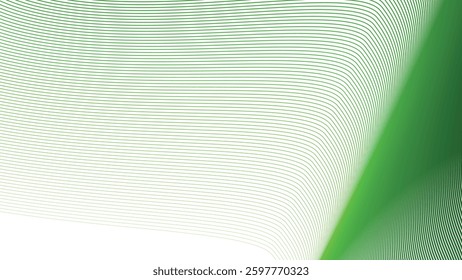 Green stripes line abstract background for backdrop or fabric style