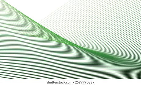 Green stripes line abstract background for backdrop or fabric style