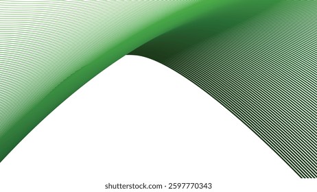 Green stripes line abstract background for backdrop or fabric style